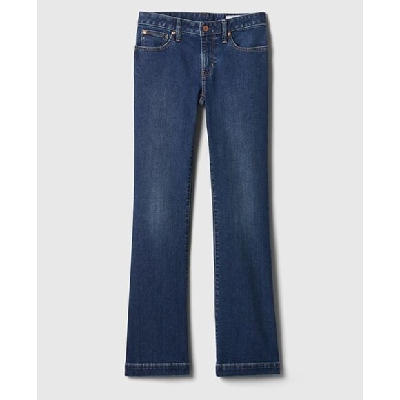 GAP Women's Boot Cut Jeans - Dark Blue  31L - Picture 2 of 7